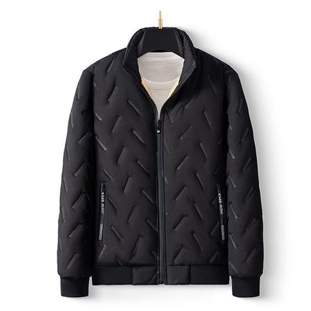 Men's Thick Casual Warm Lambswool Cotton Jacket